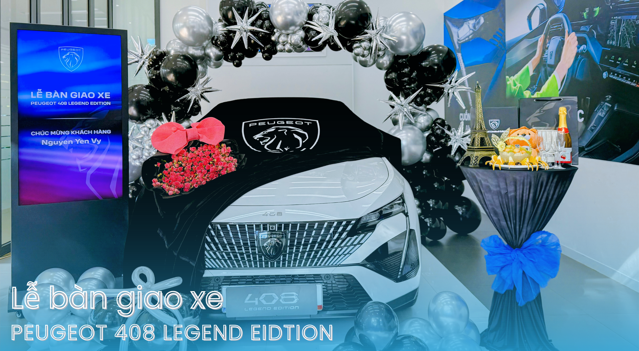 THACO AUTO Đắk Lắk – Trang Trọng Bàn Giao Xe Peugeot 408 Legend Edition