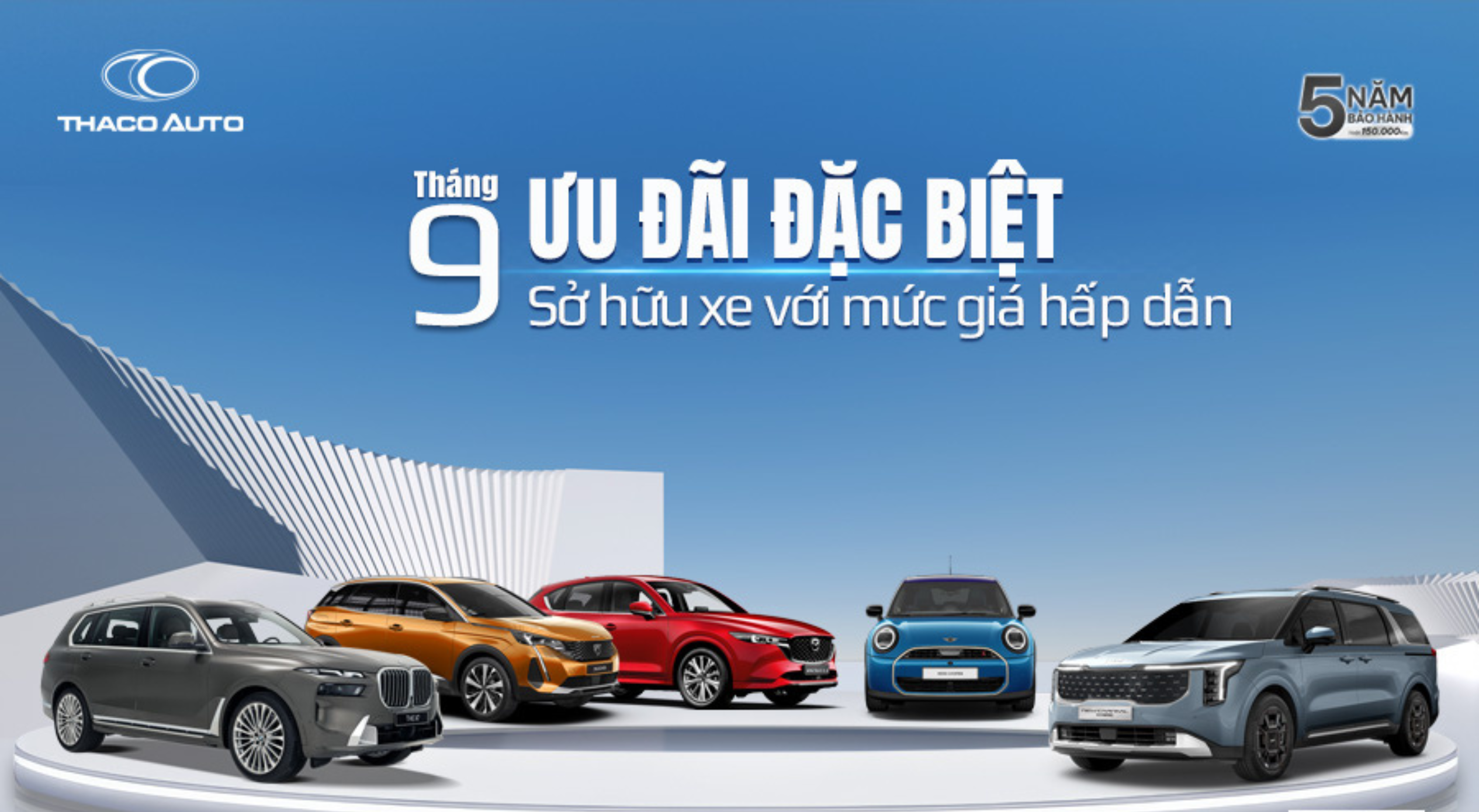 Tháng 9 – Ưu Đãi Đặc Biệt Khi Mua Xe Tại THACO AUTO Đắk Lắk