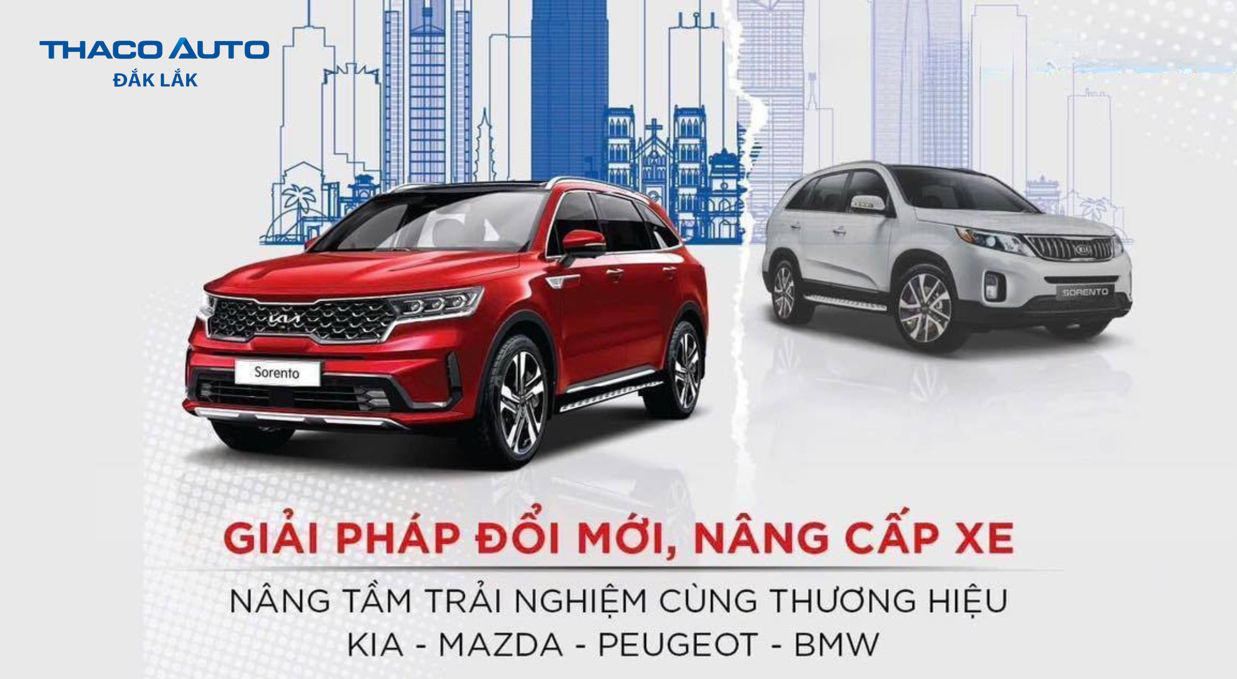 Gói dịch vụ hỗ trợ khi mua xe mới và xe đã qua sử dụng tại THACO AUTO Đắk Lắk