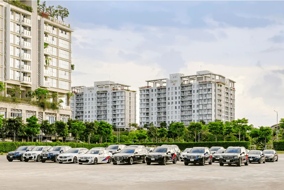 Cận cảnh dàn xe BMW đầy ấn tượng tại HIFF 2024