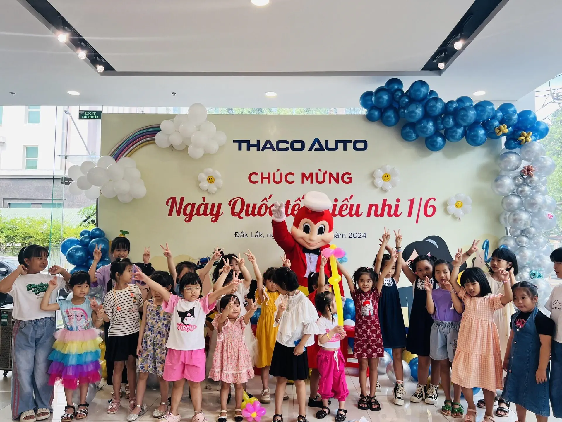 Những khoảnh khắc ý nghĩa tại THACO AUTO Đắk Lắk dịp Quốc tế Thiếu nhi 1/6